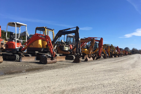 Plant & Machinery Excavators for Auction